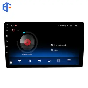 Универсальный автомобильный DVD-плеер с 9-дюймовым сенсорным экраном, 2 Din, Android, мультимедиа, двойной Din, GPS-навигация, радио