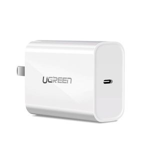 UGREEN 20W USB C Cargador PD Cargador rápido Bloque de bolsillo USB Tipo C Cargador de pared Adaptador de corriente - Product Image 1