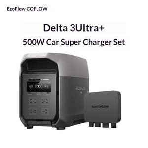 Cargador de Coche de 3 Grados y 500W, Carga Rápida de Gran Capacidad, Energía Móvil para Exteriores, Almacenamiento de Energía de Alta Potencia de 220V - Product Image 1