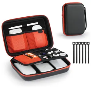 Cable Organizer Electronic Case Travel Gear Portable Hard Drive Storage Case