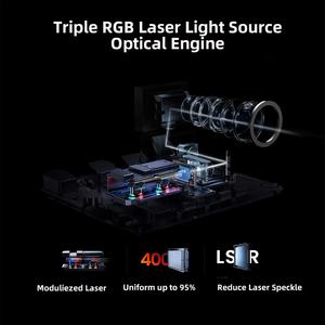 PaihaoJmGo N1S Pro 4K projecteur <span class=keywords><strong>laser</strong></span> couleur avec MEMC HDR10 240HZ USB cardan rotatif et Android 9 support de plafond - Product Image 3