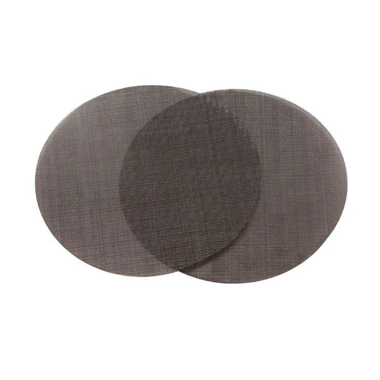 Твил/Плоская плетеная черная проволочная ткань фильтр диск экструдер сетчатый экран для пластиковой резиновой промышленности