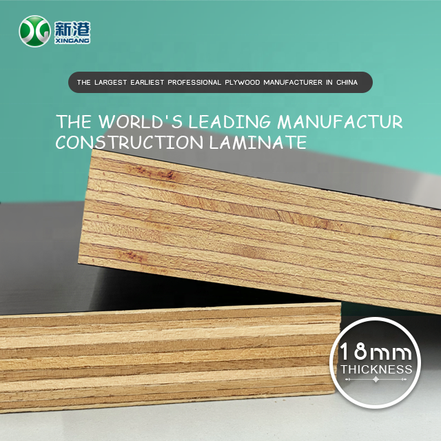 high quality low price 18mm film faced plywood  Linyi factory