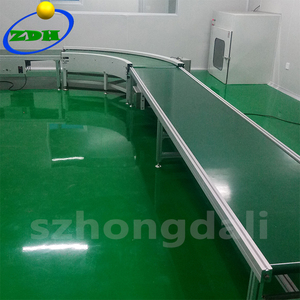 Sistem konveyor Transfer kustom garis konveyor sabuk hijau PVC panjang 5m 6m 20m - Product Image 6
