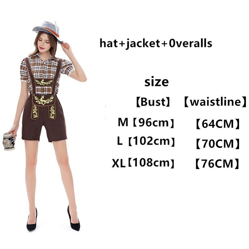 Femme 2001 [haut + salopette + chapeau]