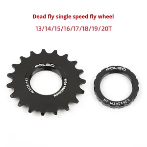 Vélo à <span class=keywords><strong>pignon</strong></span> fixe en alliage d'aluminium, moyeu de vélo de piste, <span class=keywords><strong>pignon</strong></span> 13/14/15/16/17/18T, accessoires - Product Image 2