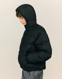 Chaqueta de Plumón para <span class=keywords><strong>Hombre</strong></span>, Personalizada por el Fabricante, de Alta Calidad, Impermeable, Cortavientos, Cálida, Estilo Americano, con Cierre de Velcro, Color Blanco - Product Image 4