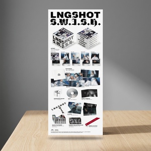 LNGSHOT-EP [SWISH] Versión Estándar Álbum de Música Pop Coreana 1 + Bono 1 Hunter Chart Puntos a Mitad de Precio - Product Image 5