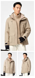 Chaqueta Impermeable PELLIOT para Exteriores, con Capucha, Forro Polar Ligero, 3 en 1, para Senderismo y Viajes, para <span class=keywords><strong>Mujer</strong></span> - Product Image 6