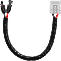 Câble adaptateur de connecteur solaire 50A avec rallonge PV 1000V 1500V étanche IP68 pour panneau solaire et stockage de batterie