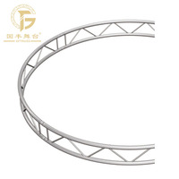 Truss circulaire en alliage d'aluminium Structure circulaire en forme d'arc Truss d'éclairage pour les expositions Mariages Spectacles Activités