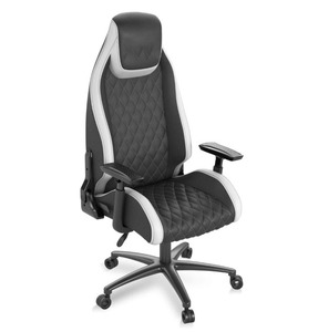 Chaise <span class=keywords><strong>de</strong></span> jeu ergonomique <span class=keywords><strong>haut</strong></span> <span class=keywords><strong>de</strong></span> <span class=keywords><strong>gamme</strong></span> en gros, ODM/OEM, en cuir premium, dossier <span class=keywords><strong>haut</strong></span> réglable, inclinable, pivotant à 360°, siège respirant - Product Image 1