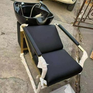 NEW 2026 <b>Back</b> Washing Unit Salon Furniture Beauty Hair Salon Shampoo <b>Bed</b> Leather OEM for HAIR SALON - Product Image 2