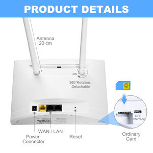 Router Inalámbrico Móvil con Tarjeta SIM 4G LTE <span class=keywords><strong>ADSL</strong></span> Bigpond, ODM OEM CP100 - Product Image 2