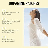 Patchs Transdermiques en Gros 30 PCS Patchs Végétaliens pour le Soutien de l'Humeur et la Dopamine pour Femmes et Hommes