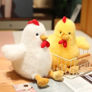 <b>Chicken</b> Plush Stuffed Animal Doll Realistic Looking, Birthday <b>Gift</b> Room Decor and Pillow Easter Kids <b>Gift</b> Room Decoration - Product Image 2