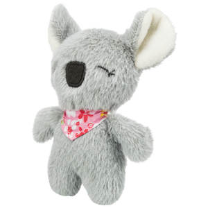 Peluche Koala avec herbe à chat 12 cm, jouet pour chats - Product Image 2