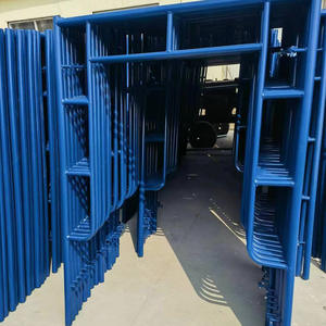 Wholesale Trapezoidal <strong>Scaffolding</strong> Outdoor Galvanized Mobile Scaffold Indoor Renovation Telescopic Scaffold - Product Image 4