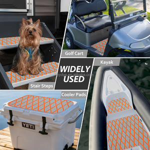 <span class=keywords><strong>Tapis</strong></span> auto-adhésif en mousse EVA imperméable et résistant aux UV KT GuoMei, texture diamant durable, pour sol de camping-car, yacht, fournitures marines - Product Image 6