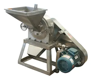 China Stainless Steel Dried Goji Berries Pulverizer Machine Powder Grinding Machine sugar grinding machine