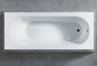 Baignoire encastrée simple, en acrylique, pour salle de bain, prix d'usine, livraison gratuite, 2021