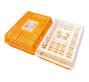 HDPE plástico <span class=keywords><strong>paloma</strong></span> pollo transporte caja aves de corral cajas de transporte - Product Image 4
