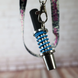 Bocchino per Narghilè di Lusso in Acciaio Inossidabile, Design Ecologico e Durevole, Mini Supporto per Narghilè con Aspetto a Molla - Product Image 3