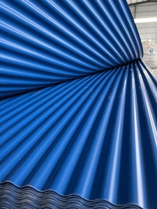 Màu Xanh chịu thời tiết PVC sóng mái ngói 10 mét Độ dày ASA tấm lợp cho ngôi nhà căn hộ biệt thự khách sạn Công Viên bảo hiểm - Product Image 3