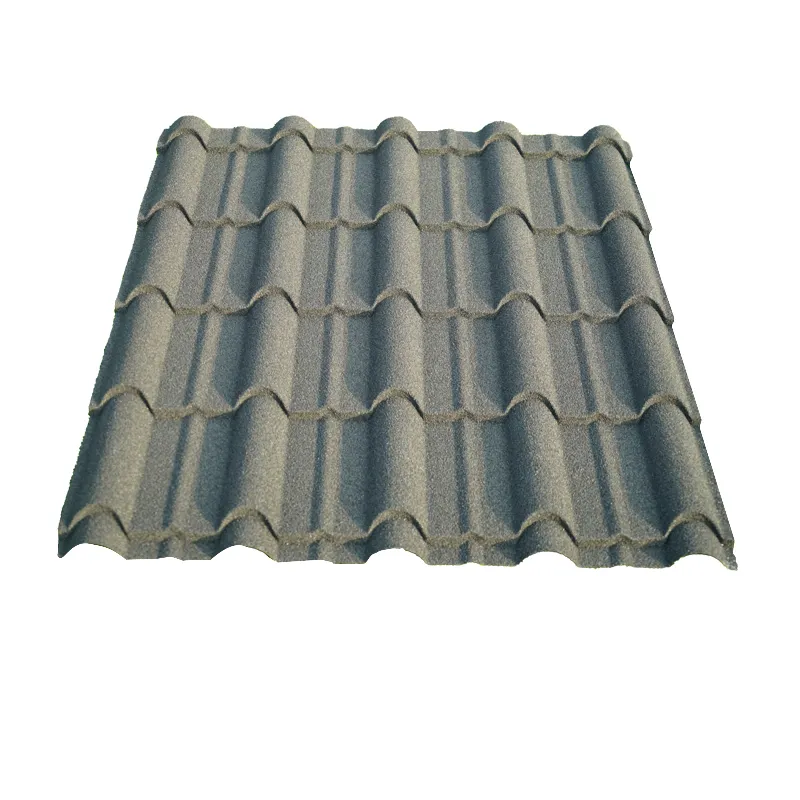 High Quality Chinese Traditional Bamboo Stone Coated Metal Steel Roofing Tiles Cost Effective Waterproof Fireproof from China