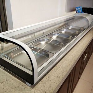 Xy tốt nhất Sushi <span class=keywords><strong>Sashimi</strong></span> hải sản và món tráng miệng lạnh lưu trữ và bảo quản tủ trưng bày - Product Image 2