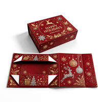 Coffrets Cadeaux Personnalisés de Bougies Parfumées Écologiques Haut de Gamme avec Boîte en Carton à Couvercle Rabattable, Finition Mate, Gaufrage et Doublure en Mousse