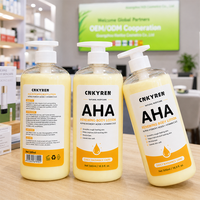 AHA Fruit Acid Bodylotion Vitamine E Vitamine C Verlichtende Hydraterende Hydroxyzuur Huidverzorgingslotion