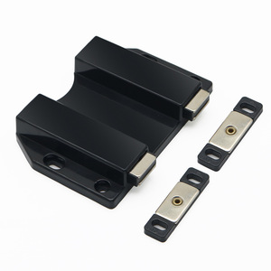 Mécanisme de rebond pour porte d'armoire Xianying, loquet magnétique, bouton-poussoir, poignée sans poignée, ABS, pour porte simple ou double - Product Image 5