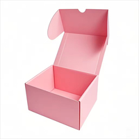 Boîtes d'emballage cadeau en carton ondulé kraft sur mesure pour chaussures et vêtements, écologiques, biodégradables, recyclables, faible MOQ, gaufrées