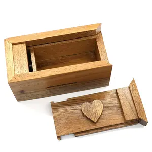 Carving Process Long Delivery High Quality Design Of Arabic Tea Classic Biodegradable Slide Wood Storage Box