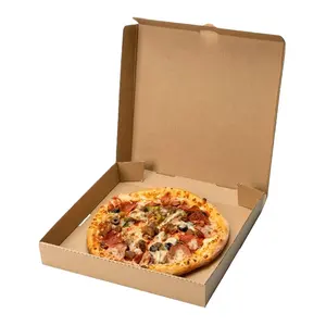 Factory Wholesale 7 8 9 10 11 12 16 18 19 20 Inch Corrugated Pizza Boxes Packing Supply Manufacturers Supplier