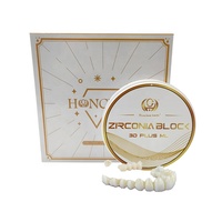 3D plus Multicouche Fraisage Dentaire Zircone CAD CAM Zirconium Disque Matériaux de Laboratoire Dentaire bloc de zircone dentaire 16 nuances