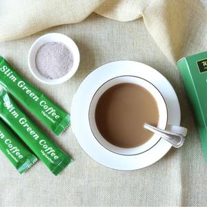 OEM 도매 녹색 인스턴트 커피 분말 천연 개인 라벨 천연 손실 제품 허브 보충 커피 가루 - Product Image 3