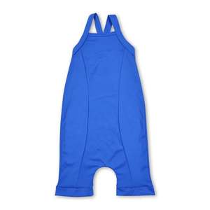 Vente en gros Ibear Combinaisons de sport respirantes pour bébés filles, bleues, pour l'été, en polyester/coton - Product Image 5