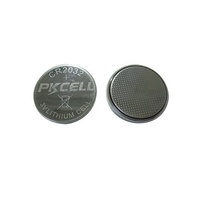 Pile bouton CR2016 2025 2032, piles non rechargeables au lithium-manganèse