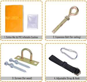 Balançoire sensorielle pour porche, nouveau design, en coton, avec coussin gonflable, balançoire cocon pour enfants, <span class=keywords><strong>hamac</strong></span> pour enfants - Product Image 5