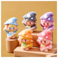 Großhandel Beflockte Cartoon-Figuren: Hase, Mädchen und Junge – Kleine Menschliche Charaktere, Mikro-Babypuppe, Spielzeug und Kinderfigur für Überraschungstüten