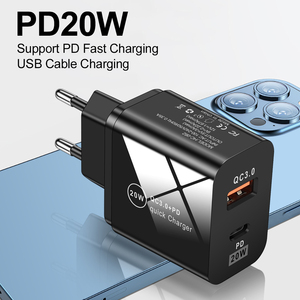 <span class=keywords><strong>Bloc</strong></span> chargeur mural de voyage 20w Super Fast Pd pour <span class=keywords><strong>Iphone</strong></span>, téléphone portable et appareil photo - Product Image 4