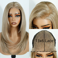Perruque synthétique sans colle Sensationnel Latisha 13X3, tissée à la main, avec ligne de cheveux pré-épilée, bonnet petit format, naturelle et transparente