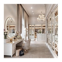 Placard îlot en bois rose pour filles, modèles français, armoire, commode, meubles de chambre à coucher