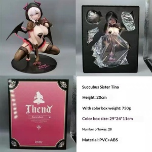 <span class=keywords><strong>Tina</strong></span> - Sorella Succubus in Posizione Accovacciata Sexy, Modello Bishoujo Anime, Decorazione Trendy per Case PC, Regalo Collezionabile Anime per Adulti - Product Image 3