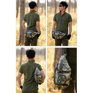 Sac banane tactique Molle pour randonnée et camping, avec support téléphone, vente en gros, usine BSCI - Product Image 2