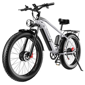 จักรยานไฟฟ้า duotts F26จักรยานเสือภูเขาไฟฟ้ามอเตอร์คู่ออฟโร้ด MTB CYCLE 26*4.0 eBike Beach Cruiser สำหรับหิมะ - Product Image 1