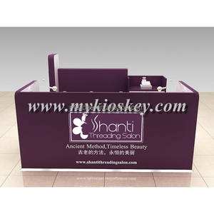 Quiosco de enhebrado de cejas de Venta caliente de moda: quiosco de estación de peluquero diseñado en 3D a la venta - Product Image 2