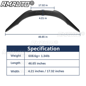 Alerón trasero de fibra de carbono Supra Real, alerón tipo cola de pato para maletero, kit de carrocería para Toyota Supra A90 A91 2019-2022, accesorios para automóvil - Product Image 6